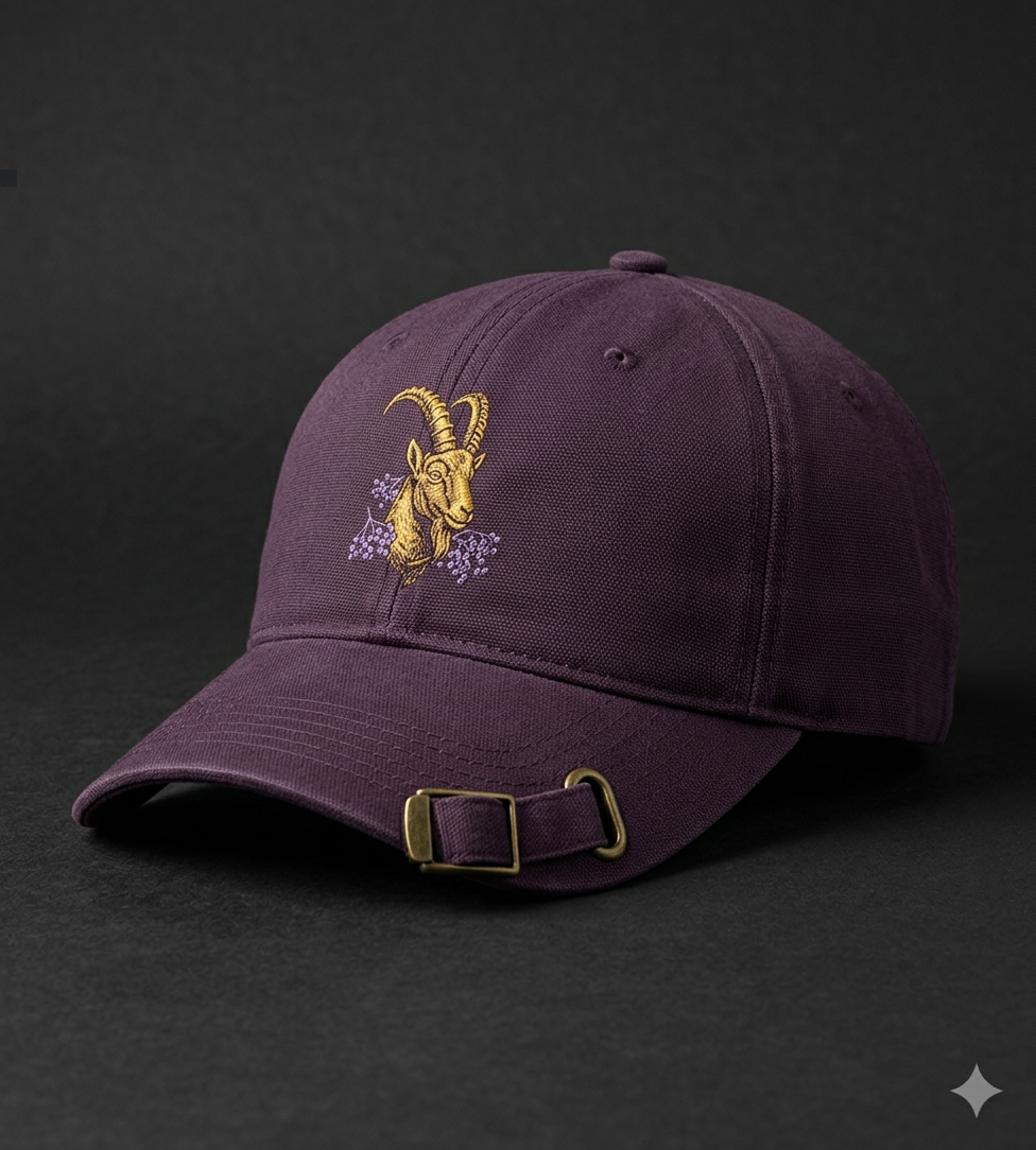 Dark Plum Elderberry Hat